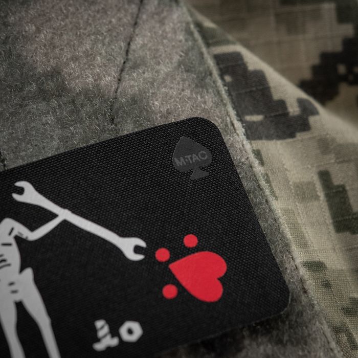 M-Tac нашивка прапор Чорна Борода Механік Black