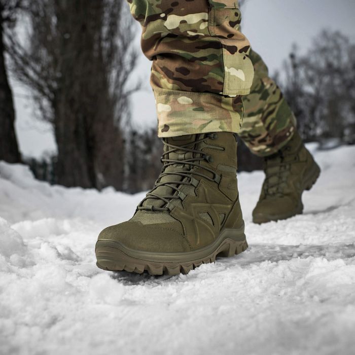M-Tac черевики польові з утеплювачем Winter Cross Ranger Green