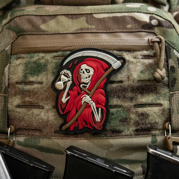 M-Tac нашивка Time PVC Black/Red