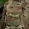 M-Tac нашивка Cat Eyes Laser Cut Multicam/Green/GID