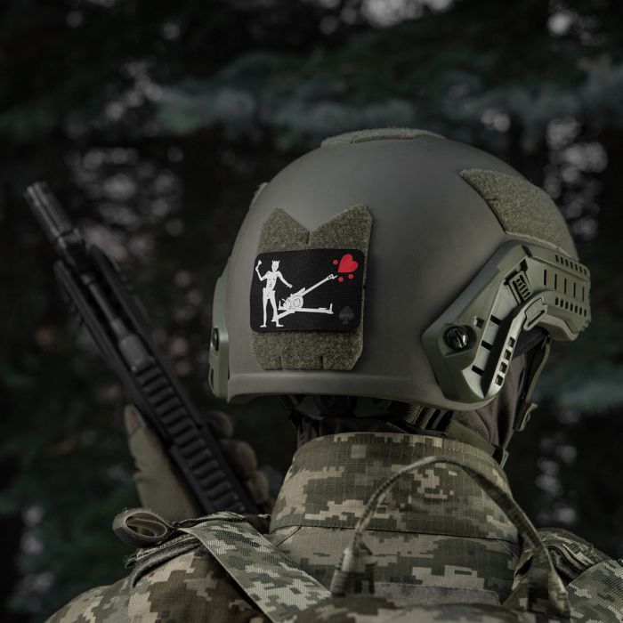 M-Tac нашивка прапор Чорна Борода Д-30 Black