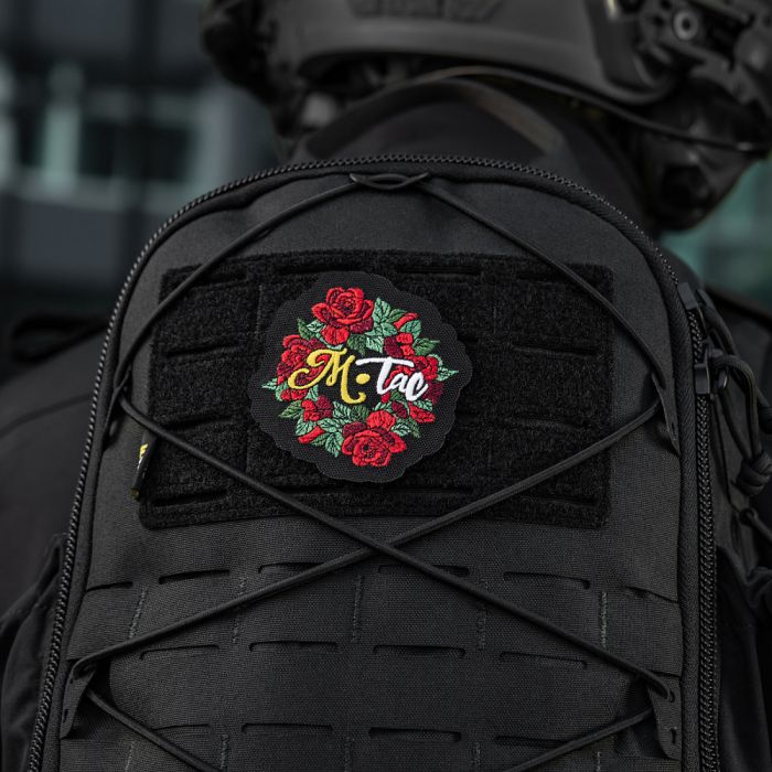 M-Tac нашивка Вінок (вишивка) Black