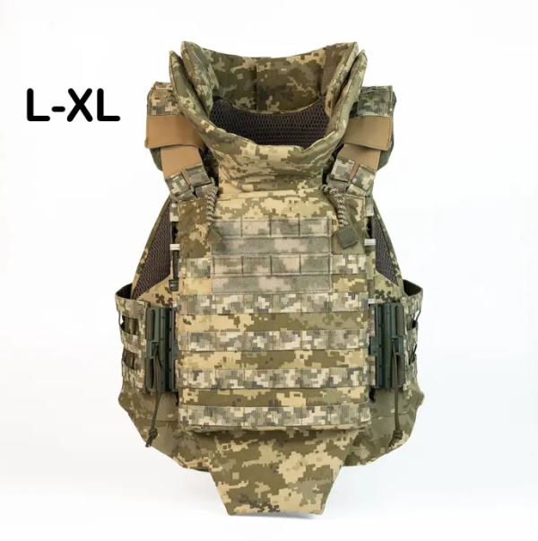 Балістика Полегшений бронежилет "Сармат L-XL" 27х33 з балістичним захистом 1 класу (ММ-14)