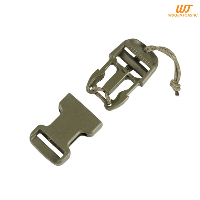 Woojin Plastic фастекс швидкого скидання Quick R/Pulling NTSR 25mm Olive