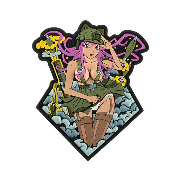 Brand Element нашивка "Anime Girl" PVC