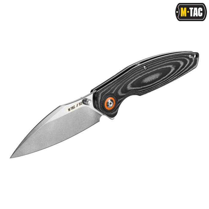 M-Tac ніж складний Type 14 Black/Grey