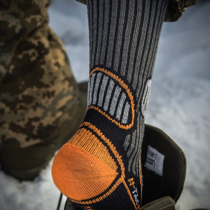 M-Tac шкарпетки Polar Merino 40% Long Black