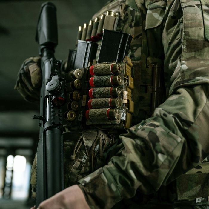 M-Tac підсумок для набоїв 12 калібру Laser Cut Multicam