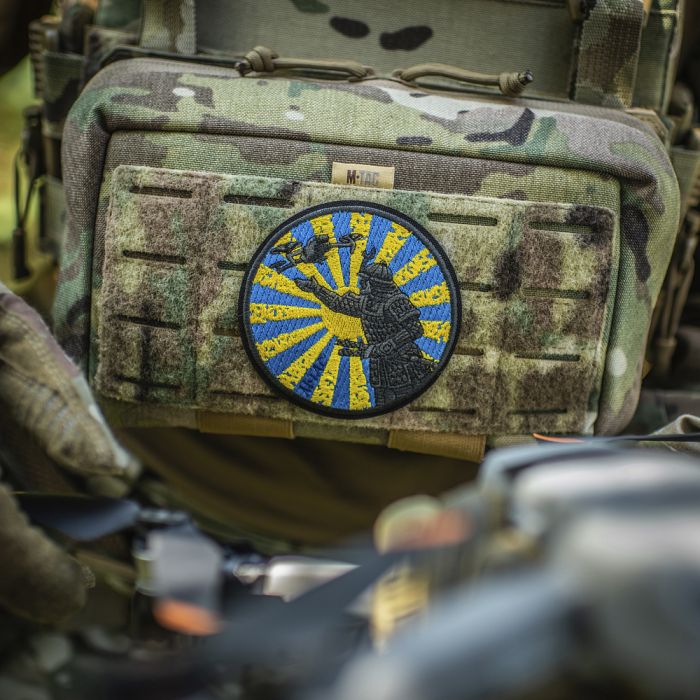 M-Tac нашивка Шлях Самурая (вишивка) Black/Yellow/Blue