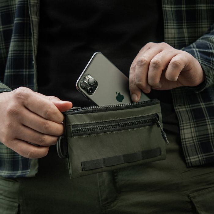 M-Tac гаманець горизонтальний з карабіном X-Pac Elite Ranger Green