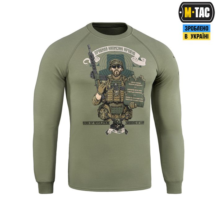 M-Tac реглан Заповіді стрільця Light Olive