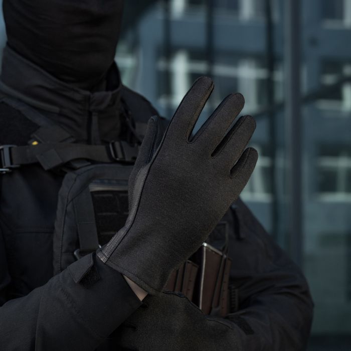 M-Tac рукавички Nomex Sport Leather Black