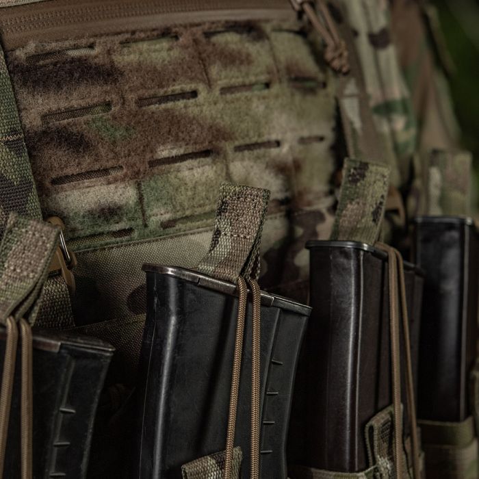 M-Tac передня панель для чохла бронежилета Sturm на 4 магазина Multicam