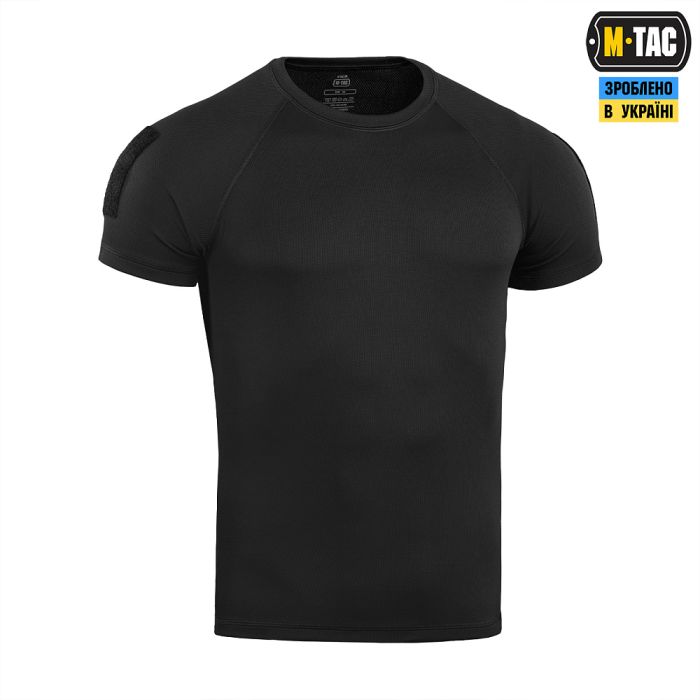 M-Tac футболка реглан потовідвідна тактична Summer Black