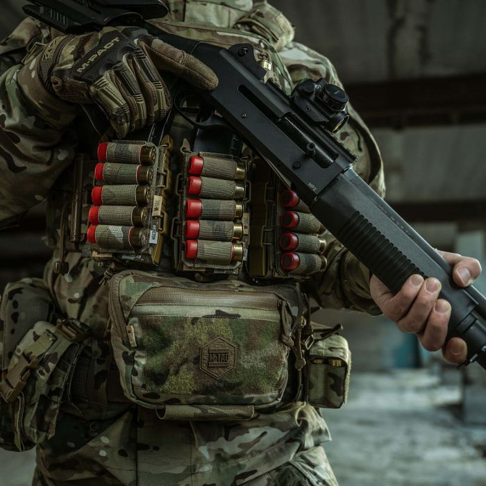 M-Tac патронташ на липучці для набоїв 12 калібру Multicam
