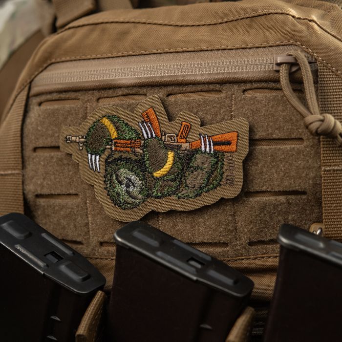 M-Tac нашивка Лінивець (вишивка) Coyote