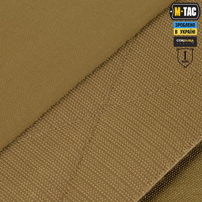 M-Tac захист попереку з балістичним пакетом 1 клас X-Large для Cuirass QRS Coyote