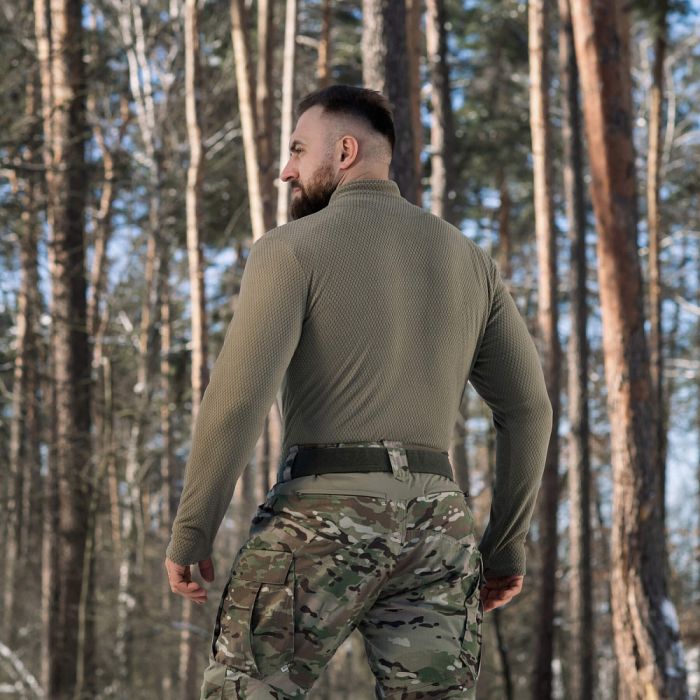 M-Tac термосорочка фліс Delta Level 2 Hex Tan