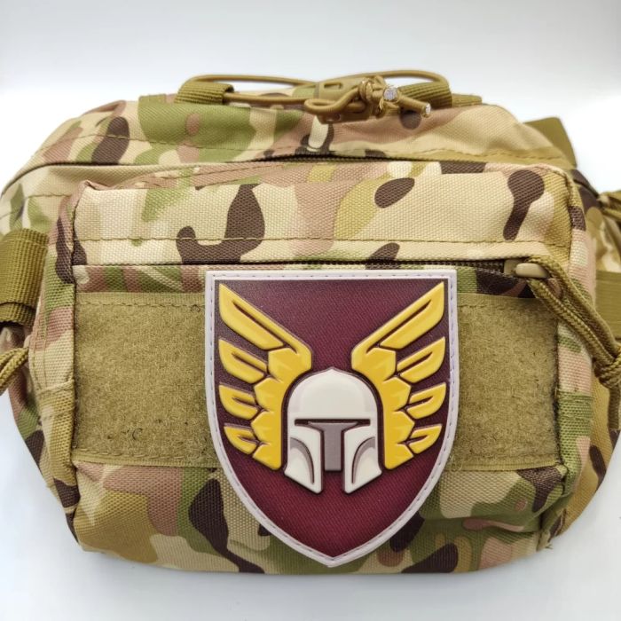 Шеврон ПВХ ЗСУ 46 окрема аеромобільна бригада