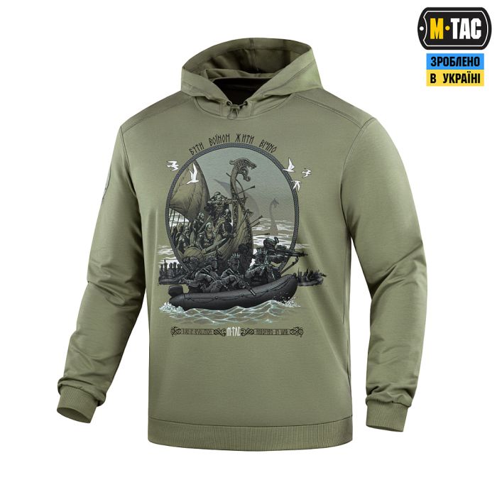 M-Tac кофта Hoodie Дракар Light Olive