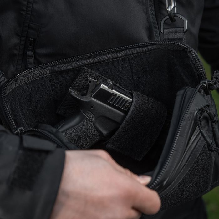 M-Tac сумка Admin Bag Medium X-PAC Elite з липучкою Black