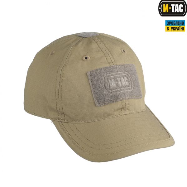 M-Tac бейсболка польова з логотипом ріп-стоп хакі