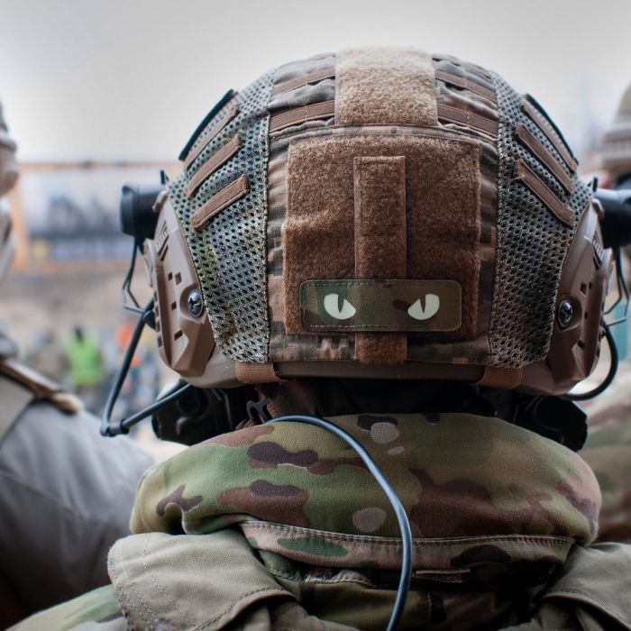 M-Tac нашивка Cat Eyes Laser Cut Multicam/GID