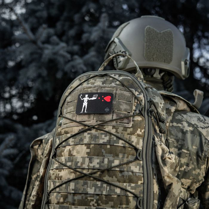 M-Tac нашивка прапор Чорна Борода IT Black