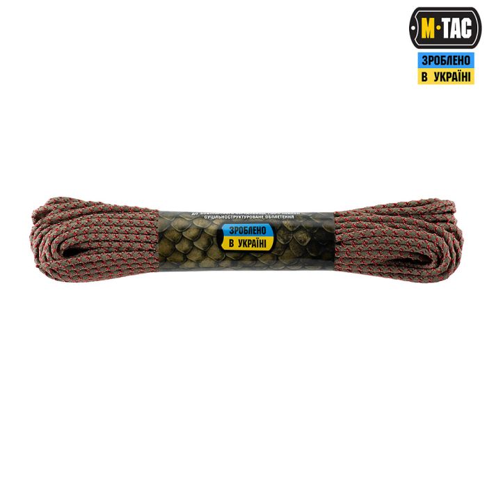 M-Tac паракорд Dragon Cord 15m Tan/Maroon