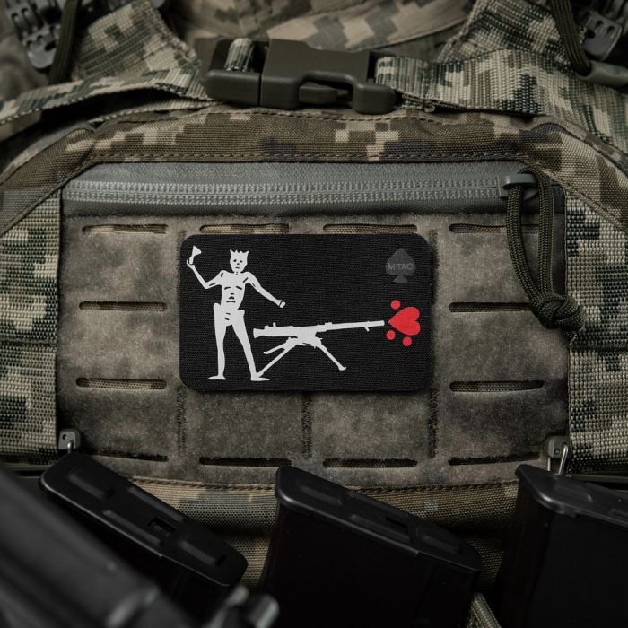 M-Tac нашивка прапор Чорна Борода СПГ-9 Black