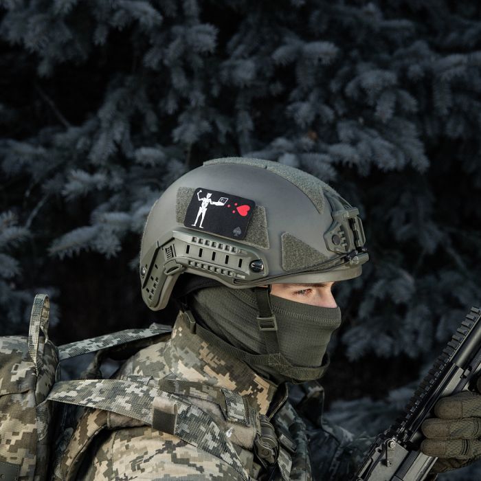 M-Tac нашивка прапор Чорна Борода IT Black