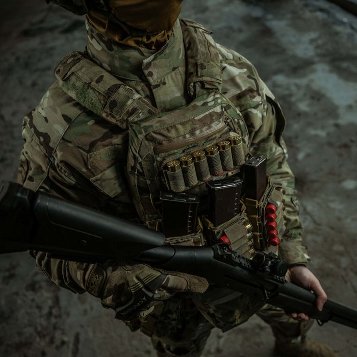 M-Tac підсумок для набоїв 12 калібру горизонтальний Laser Cut Multicam