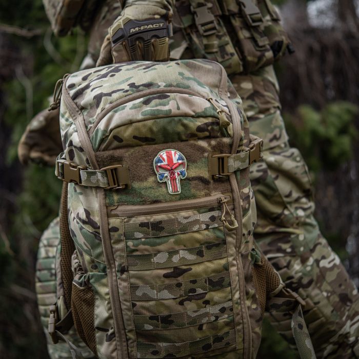 Нашивка Punisher Британія GID