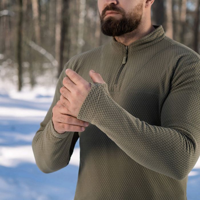 M-Tac термосорочка фліс Delta Level 2 Hex Tan