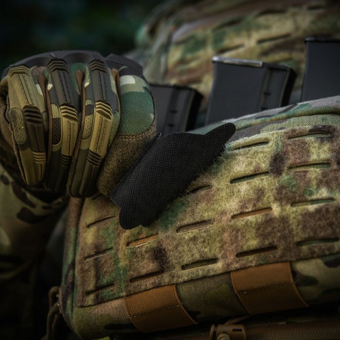 M-Tac нашивка шолом Vivere Est Militare (вишивка)