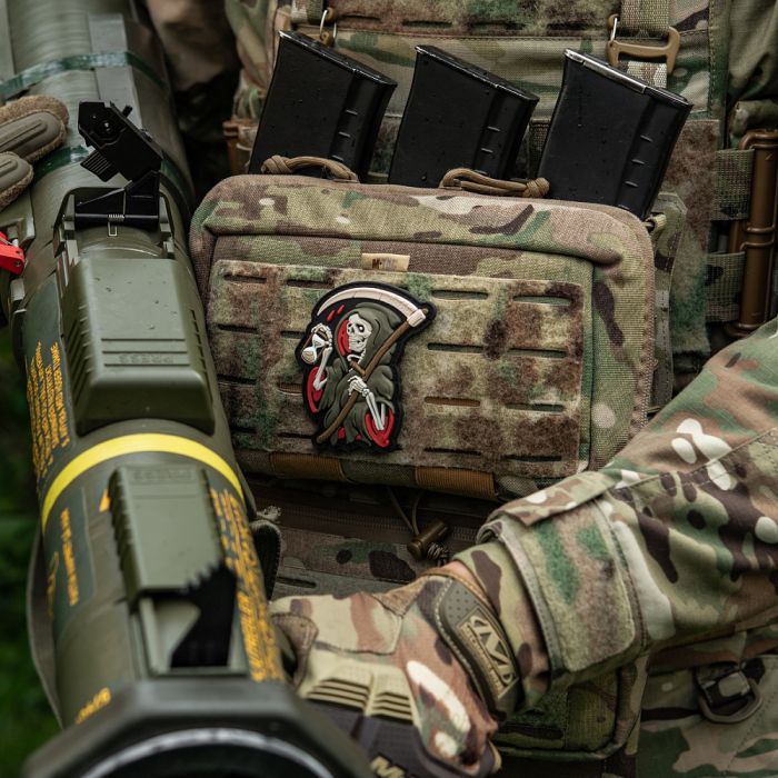 M-Tac нашивка Time PVC Black/Olive