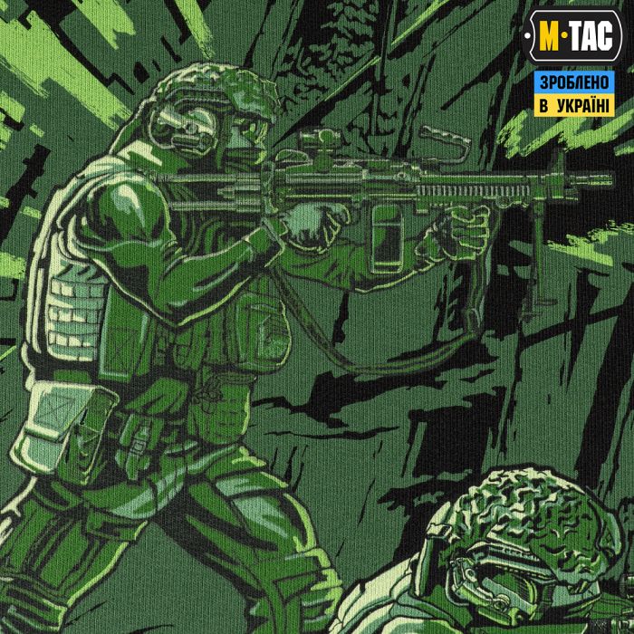 M-Tac кофта Hoodie Пліч-о-пліч Oversize Hard Black