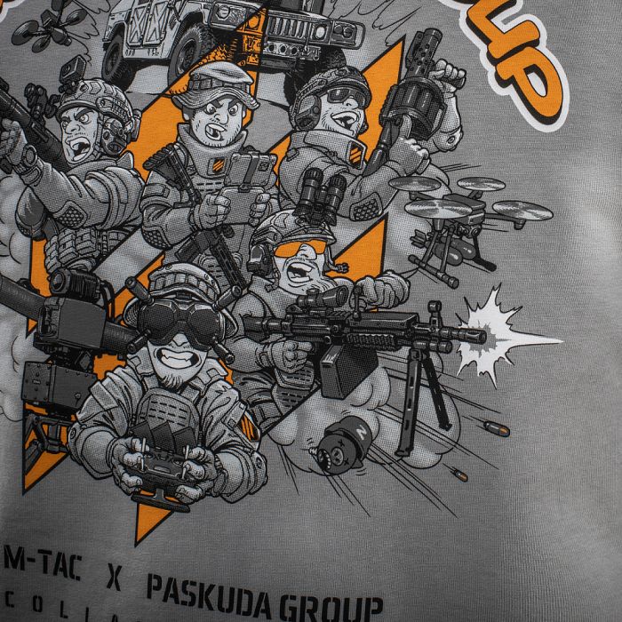 M-Tac футболка Paskuda Group Light Grey