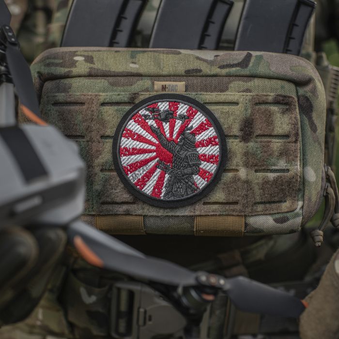 M-Tac нашивка Шлях Самурая (вишивка) Black/White/Red