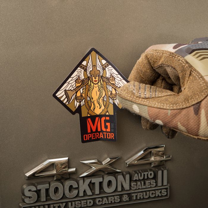 M-Tac наклейка MG Operator Red/Coyote