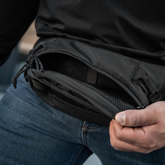 M-Tac сумка Waist Bag Hex Black
