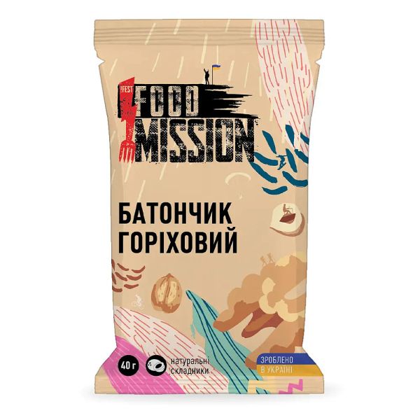 !FestFoodMission Батончик горіховий