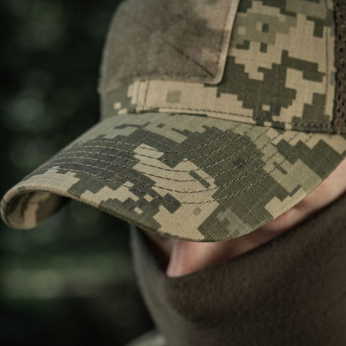 M-Tac бейсболка тактическая с сеткой Rip-Stop MM14