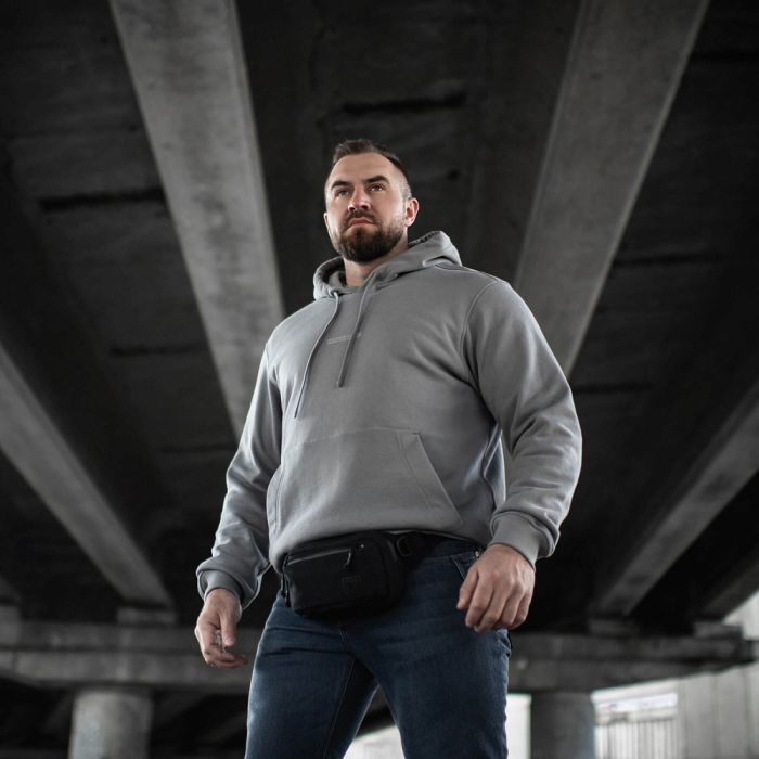 M-Tac кофта Hoodie Born by Revolution Oversize Hard Light Grey