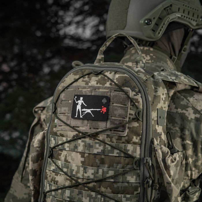 M-Tac нашивка прапор Чорна Борода СПГ-9 Black