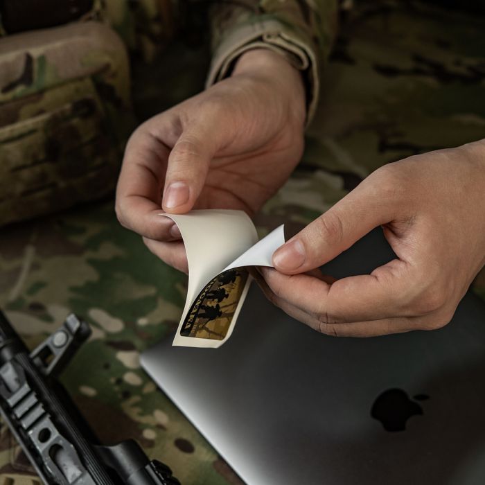 M-Tac наклейка об'ємна ЦЕ НАША ПОСАДКА