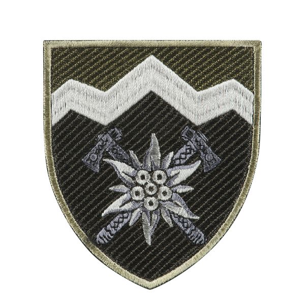 Шеврон 10 ОГШБр Едельвейс олива