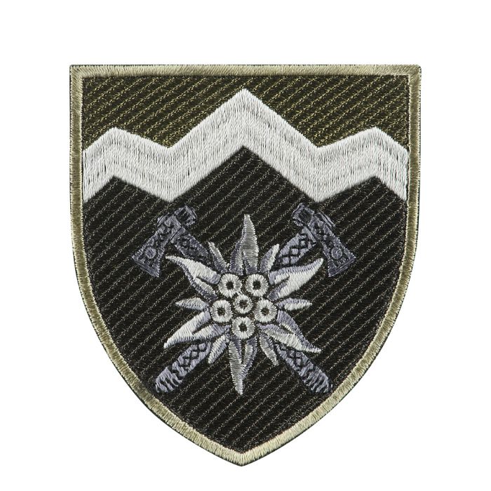 Шеврон 10 ОГШБр Едельвейс олива