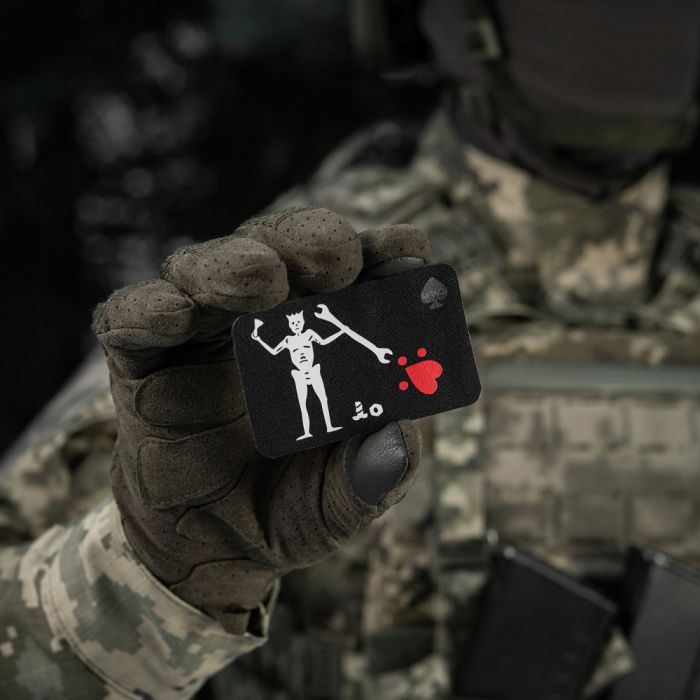 M-Tac нашивка прапор Чорна Борода Механік Black