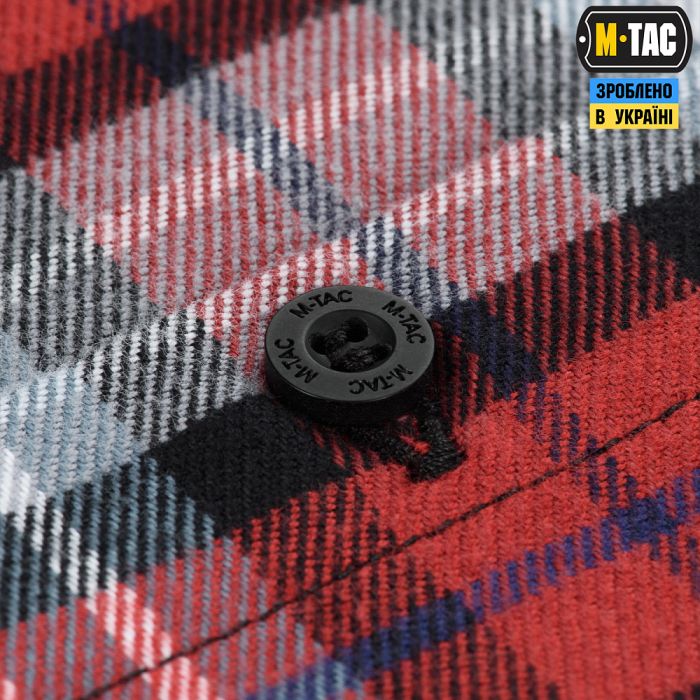 M-Tac сорочка Redneck Cotton Shirt Повернись Живим Red
